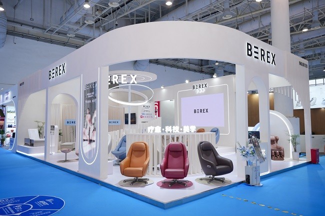 BEREX 必瑞斯首秀2026中国体博会 以“疗愈科技美学”定义居家休憩新方式